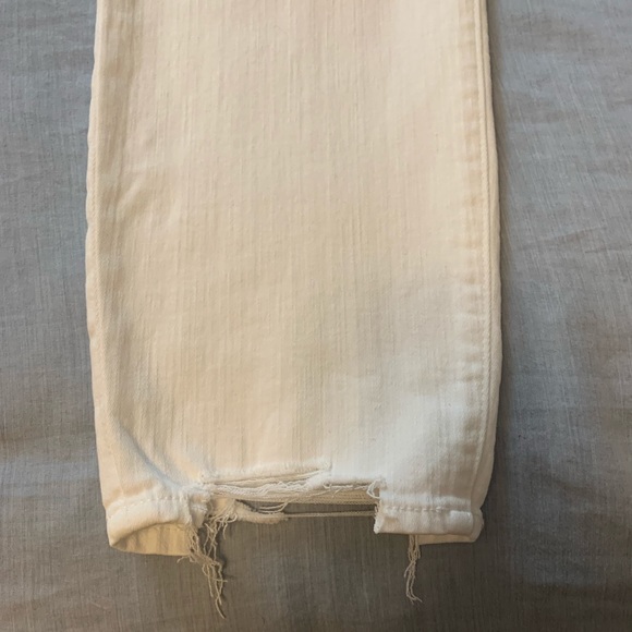 A&F high rise skinny ankle jeans white - Picture 2 of 3